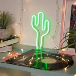 Néon LED Cactus à Piles VertAA - LR6 -Éclairage Domestique 10474531 5
