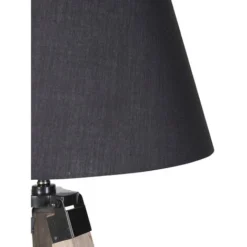 QAZQA Rio Fl - Lampe De Table Trépied/tripode Industriel - 1 Lumière - H 1440 Mm - Marron - Rustique - Éclairage Intérieur - Salon I Chambre I Cuisine I Salle à Manger -Éclairage Domestique 11769138 3
