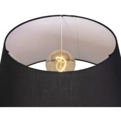 QAZQA Rio Fl - Lampe De Table Trépied/tripode Industriel - 1 Lumière - H 1440 Mm - Marron - Rustique - Éclairage Intérieur - Salon I Chambre I Cuisine I Salle à Manger -Éclairage Domestique 11769138 5