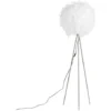 QAZQA Feather - Lampe De Table Trépied/tripode Moderne - 1 Lumière - H 1550 Mm - Blanc - Moderne - Éclairage Intérieur - Salon I Chambre I Cuisine I Salle à Manger