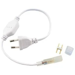 Adaptateur Pour Ruban LED 220V 8mm Pour 5050 Ou 2835 Mono Couleur