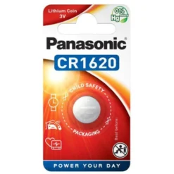Panasonic CR 1620 - Single-use Battery - Lithium - 3 V - 75 MAh - 16 Mm - 16 Mm (CR-1620EL/1B)