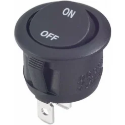 Interrupteur à Bascule 250 V/AC 6 A 1 X Off/On R13-112A-02 BB ON/OFF Permanent 1 Pcs. S830871