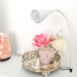 Lampe De Lecture LED / Luminaire De Chevet à Pince Blanche Dimmable Lampe De Table Lampe De Bureau -Éclairage Domestique 16359208 5