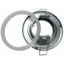 Fixation Spot Salle De Bain étanche Alu Brossé IP44 6 Fixation Spot Salle De Bain étanche Alu Brossé IP44 -Éclairage Domestique 1697893 3