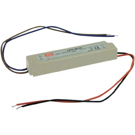 Alimentation LED 24V 18W IP67 Entrée 230VAC 1 Alimentation LED 24V 18W IP67 Entrée 230VAC