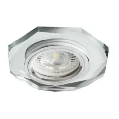 Support Spot Encastrable Octogonal MORTA Argent