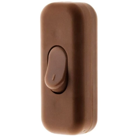 Interrupteur 2A Unipolaire Marron - Zenitech 3 Interrupteur 2A Unipolaire Marron - Zenitech – Image 3