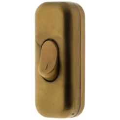 Interrupteur 2A Unipolaire Or - Zenitech -Éclairage Domestique 2011474 3