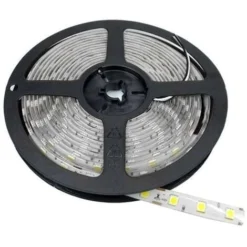 Ruban LED 5m étanche 60LED/m 14,4W/m - Blanc Naturel 4000K