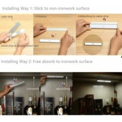 Éclairage D'armoire à Trois 10 LED, Sans Fil, USB Rechargeable, Magnétique, Détecteur De Mouvement, 2 Modes D'éclairage, Portable. Lampes De Placard, Lumières De Secours, Veilleuses Pour Enfants 8 Éclairage D'armoire à Trois 10 LED, Sans Fil, USB Rechargeable, Magnétique, Détecteur De Mouvement, 2 Modes D'éclairage, Portable. Lampes De Placard, Lumières De Secours, Veilleuses Pour Enfants -Éclairage Domestique 26673682 4