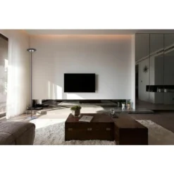 Lampadaire LED 24W 3000K Nickel -Éclairage Domestique 30378096 3