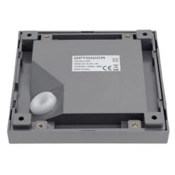 Balise LED En Saillie Carrée 2W 220V 55° Grise IP65 Pour Escaliers - Blanc Chaud 2300K - 3500K - SILAMP -Éclairage Domestique 30951372 3