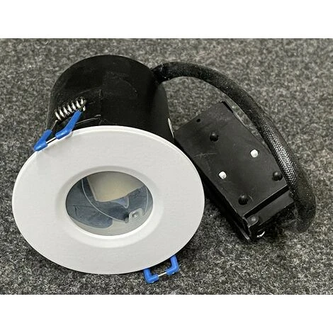 Spot Encastré étanche BBC Ø 88mm Collerette Blanc Fixe Lampe GU10 230V (non Incl) AEROSPOT ECOLINE EL290 1 Spot Encastré étanche BBC Ø 88mm Collerette Blanc Fixe Lampe GU10 230V (non Incl) AEROSPOT ECOLINE EL290