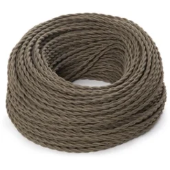 CâbleTroissé 2x0,75 X 1M [SKD-CT275-KHAKI]