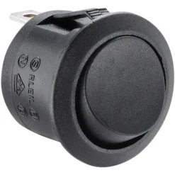 Interrupteur à Bascule Noir Unipolaire à Une Direction On-None-Off ( Prix Pour 1 )