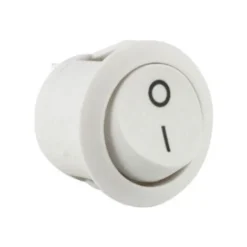 Interrupteur à Bascule Blanc Unipolaire à Une Direction On-None-Off ( Prix Pour 1 )