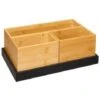 Set Organiseur & Plateau Modern 28cm Charbon