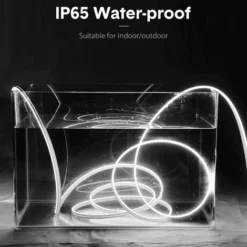 Bandes Lumineuses Flexibles Au Néon, Bande LED Néon étanche, Parfaite Pour La Décoration Intérieure Extérieure,Bande Lumineuse 12V (sans Aucun Accessoire) - Blanc -Éclairage Domestique 37838947 3