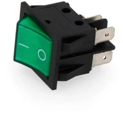 EDM Interrupteur Bipolaire 15a 250v Vert