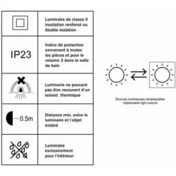 Lot 10 Supports Spot Blanc Encastrable Orientable Aimanté + Douille GU10 Inclus - Garantie 2 Ans -Éclairage Domestique 44933480 4