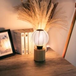 Xanlite - Lampe à Poser Cyclo Bois Culot E27 - XDLAPCYCLOW -Éclairage Domestique 47378255 5