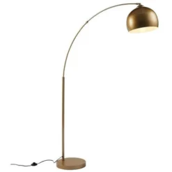Lampadaire Arc Métal Doré Kindy 170 Cm