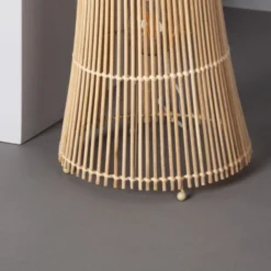 Lampadaire Bambou Marady Bois Naturel -Éclairage Domestique 48411022 4