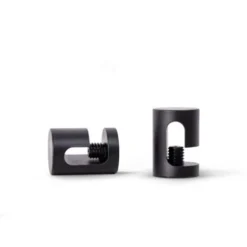 Paco Home Gaine Câble Suspension Plafond Gestion Câbles Lampe Porte-Câble Crochet Plafond Noir Jeu De 2, Clips Pour Câbles