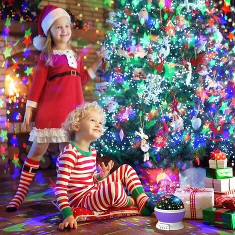Veilleuse Projecteur Ciel étoilé Avec 8 Modes D'effets Lumineux / Prise USB / Rotation à 360 ° - Cadeau Populaire Pour Les Enfants En 2021,(Mauve)-BISBISOUS 2 Veilleuse Projecteur Ciel étoilé Avec 8 Modes D'effets Lumineux / Prise USB / Rotation à 360 ° - Cadeau Populaire Pour Les Enfants En 2021,(Mauve)-BISBISOUS – Image 2