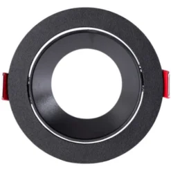 Downlight Rond GU10 Sans Douille/Ampoule - Noir [LUM-YC396A16] (LUM-YC396A16) -Éclairage Domestique 53841146 4