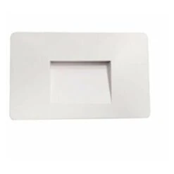 Balise LED Saillie 3W 220V 120° BLANC IP44 Pour Escalier - Blanc