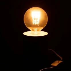 Paris Prix - Pied De Lampe En Ciment Yana 11cm Blanc -Éclairage Domestique 57062077 3