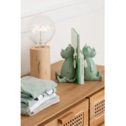 Paris Prix - Pied De Lampe En Bois Silas 16cm Naturel -Éclairage Domestique 57777827 4
