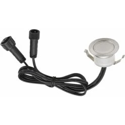 ZOLGINAH Lampe Au Sol Spot Encastrable-Lumière Réglable (Bleu) étanche IP67 0.6W Ø31mm-éclairage Pour Terrasse, Patio, Chemin, Mur, Jardin, Décoration, Intérieur Et Extérieur, 1 Pièces