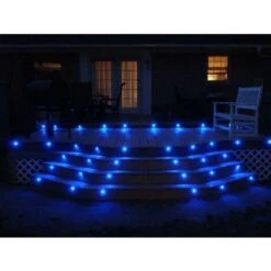 ZOLGINAH Lampe Au Sol Spot Encastrable-Lumière Réglable (Bleu) étanche IP67 0.6W Ø31mm-éclairage Pour Terrasse, Patio, Chemin, Mur, Jardin, Décoration, Intérieur Et Extérieur, 1 Pièces -Éclairage Domestique 59346159 5