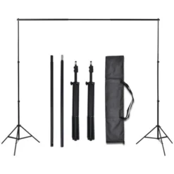 Nova Kit D'étude Photo 3 Fondations De Coton Avec Cadre Réglable Différentes Tailles Taille : 3 X 3 M -Éclairage Domestique 60806877 5