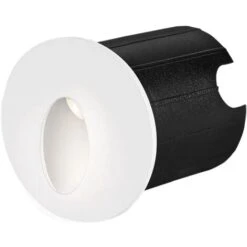 Mini Spot LED Mural BRAYTRON Vector A, Rond, Blanc, 2W, 3000K, IP65