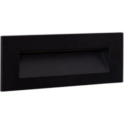 Balise LED Extérieure 6W Encastrable Au Mur Rectangulaire Groult Noire Blanc Neutre 4000K 120º -Éclairage Domestique 67697489 4