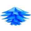 GP Lampe Puzzle Design Lotus Abat-Jour Lampe DIY Installation - Eclairage Fleur Salon - Suspension Ou Lampadaire - Bleu