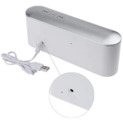 Miroir Numérique De Table De Bureau, Affichage De L&39heure Et De La Température, Alarme, Réglage De L&39affichage De La Température,WhiteCase BlueLight -Éclairage Domestique 78767245 4