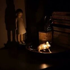 Mini Lampe De Table Lampe De Table Or Animal Souris Lampe Nordique Créatif Salon Salle à Manger Chambre Magasin De Vêtements E12 éclairage -Éclairage Domestique 79651615 4
