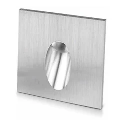 Spot LED Encastrable Mural Carré à LED Encastrable Pour Escaliers, Véranda, Allée 1 W CA 100–245 V (blanc Froid)