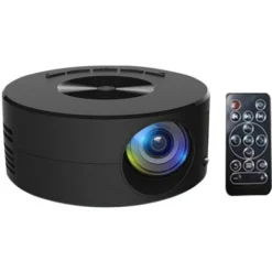 Mini Projecteur LED Domestique Portable Dispositif De Projection Filaire Optique Len 320*180 écran LCD Avec Fonction De Mise En Miroir De Fil