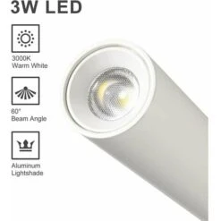 Applique Murale Liseuse Applique Murale 3W LED 3000K Lampe De Lecture Col De Cygne Lampe, (Blanc) 7 Applique Murale Liseuse Applique Murale 3W LED 3000K Lampe De Lecture Col De Cygne Lampe, (Blanc) -Éclairage Domestique 83762378 3