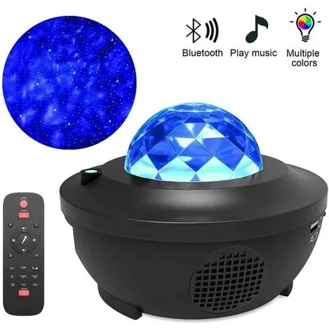 None Projecteur De Musique Avec Télécommande APP, Lampe étoile, Haut-parleur Bluetooth Intégré Et Capteur De Son 4 None Projecteur De Musique Avec Télécommande APP, Lampe étoile, Haut-parleur Bluetooth Intégré Et Capteur De Son – Image 4