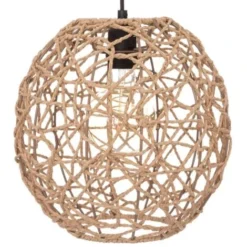 Lampadaire Arc Raahe Naturel Noir H 180 - Atmosphera Créateur D'intérieur -Éclairage Domestique 87948567 4