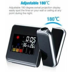 Réveil à Projection Numérique Réveil à Projection Réveil LED Avec Projection -Éclairage Domestique 88674769 4