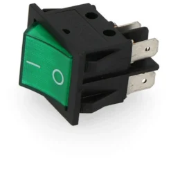 EDM Interrupteur Bipolaire 15a 250v Vert Sous Emballage