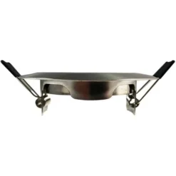 EUROPALAMP Lot De 10 Collerettes Supports Encastrables Orientables Spot LED Rond Alu Brossé - Diametre 90mm - Trou De Perçage 65mm 6 EUROPALAMP Lot De 10 Collerettes Supports Encastrables Orientables Spot LED Rond Alu Brossé - Diametre 90mm - Trou De Perçage 65mm -Éclairage Domestique 9293722 3